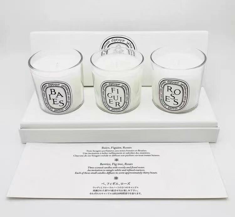 Diptyque 迷你香氛蠟燭禮盒 70g x 3 (免稅貨) - HLY & CHOCCICO