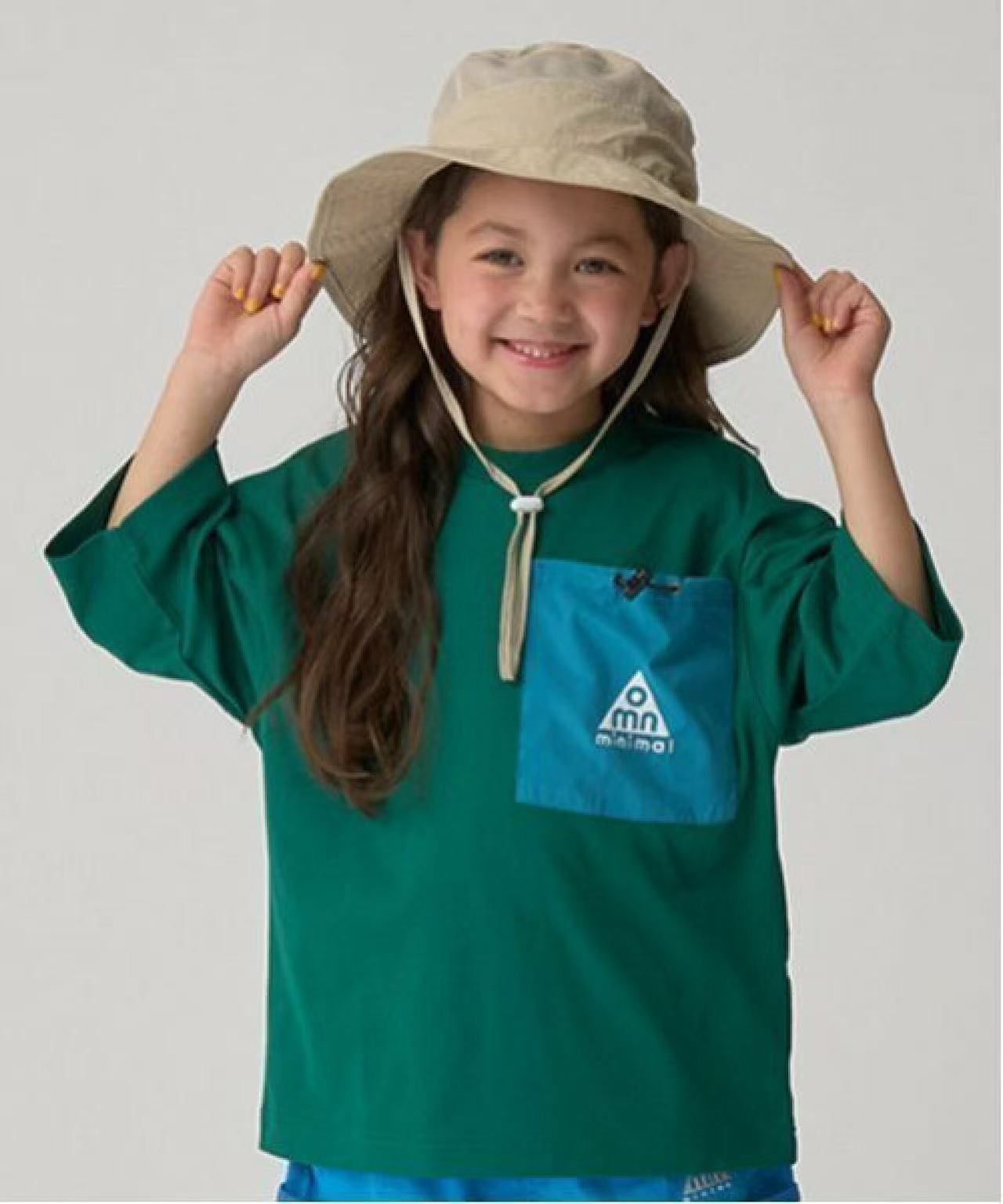 日本直送Drawstring pocket T-shirt HLY & CHOCCICO