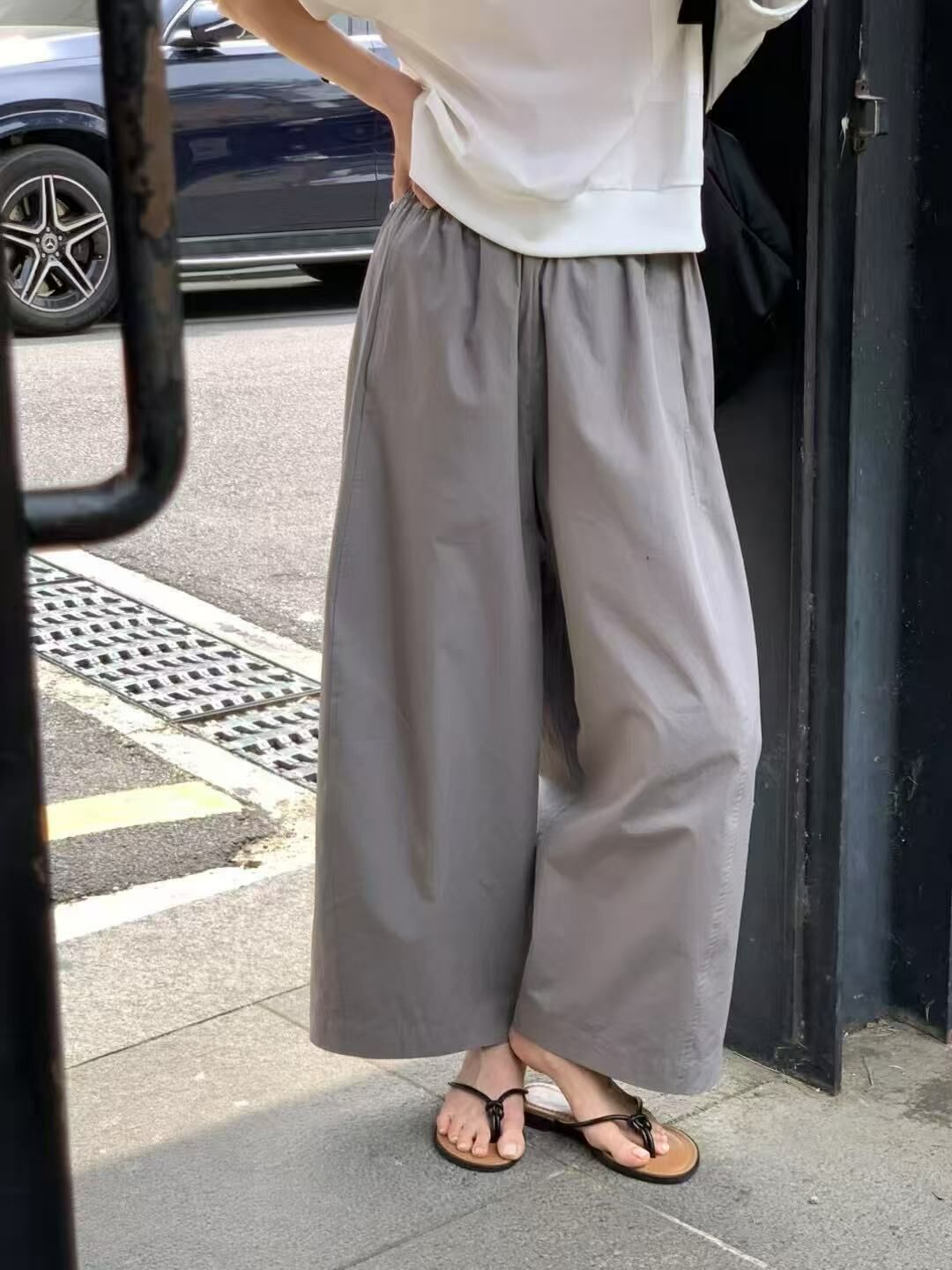 韓國直送Elegant Flow Pants - HLY & CHOCCICO