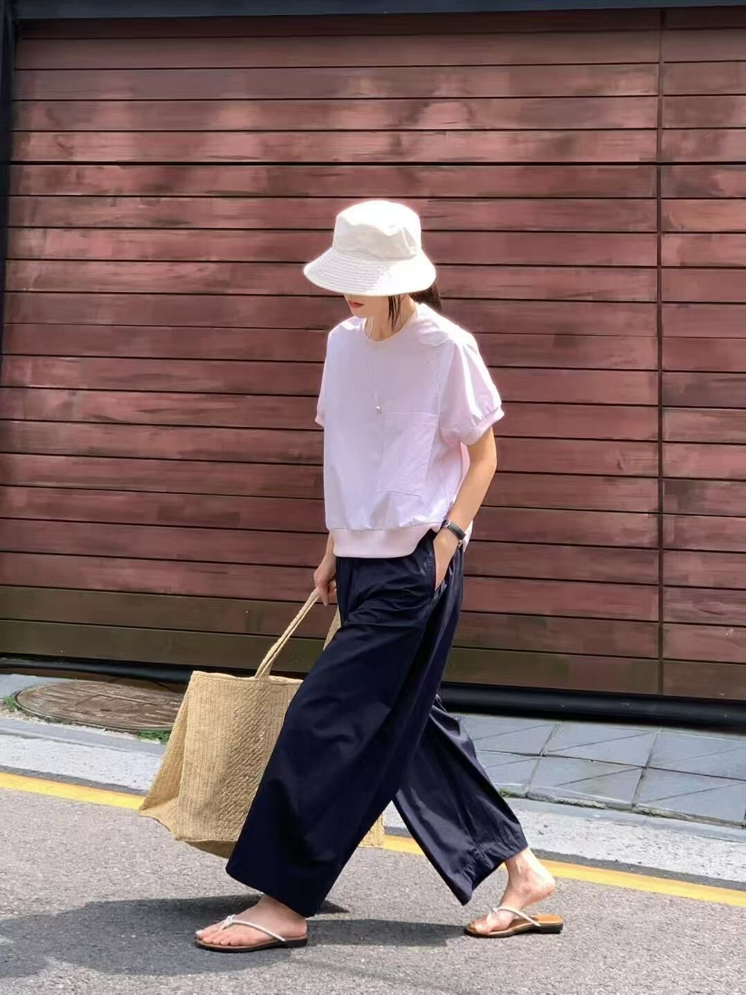 韓國直送Elegant Flow Pants - HLY & CHOCCICO