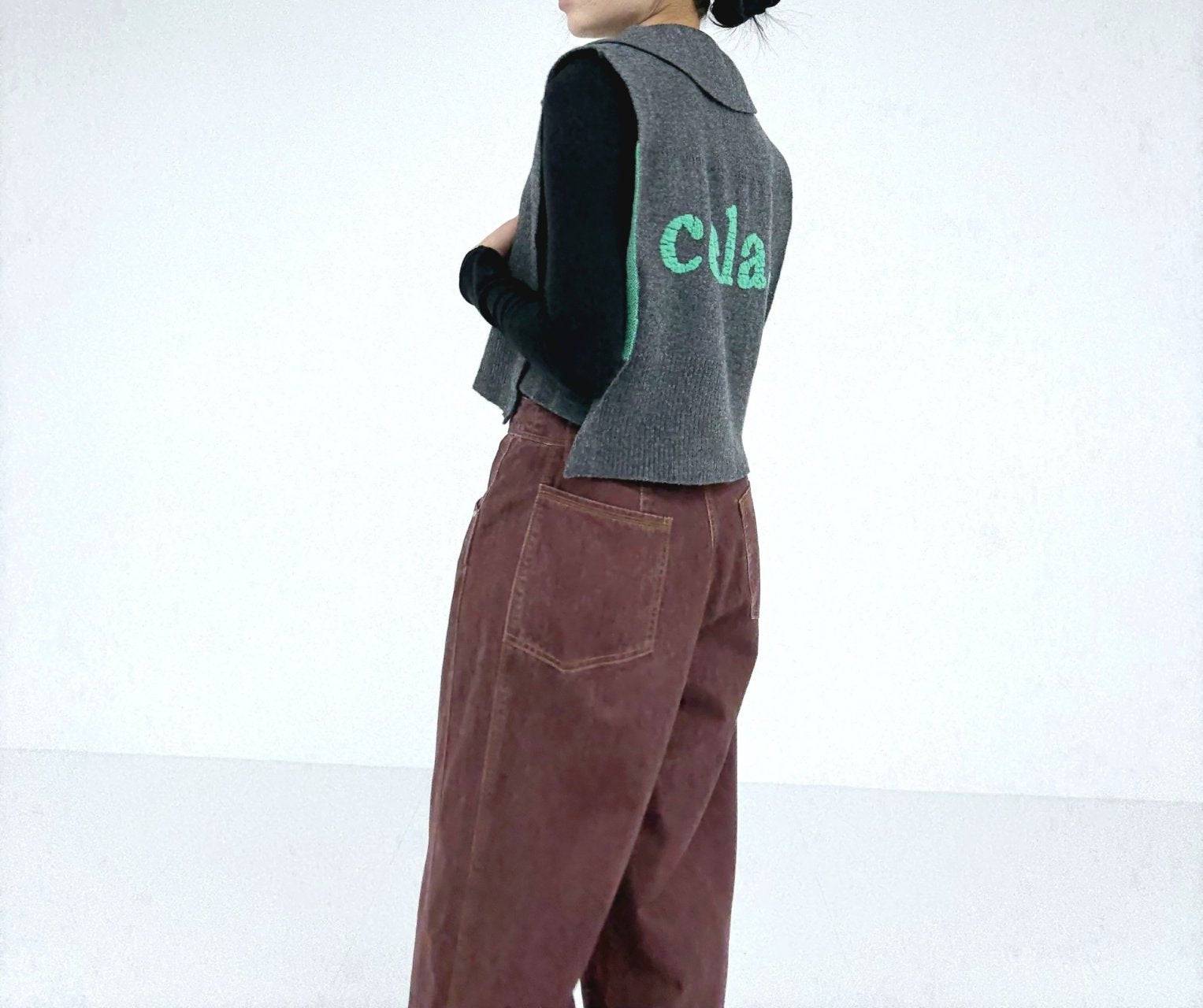 韓國直送Embroidered Vest - HLY & CHOCCICO