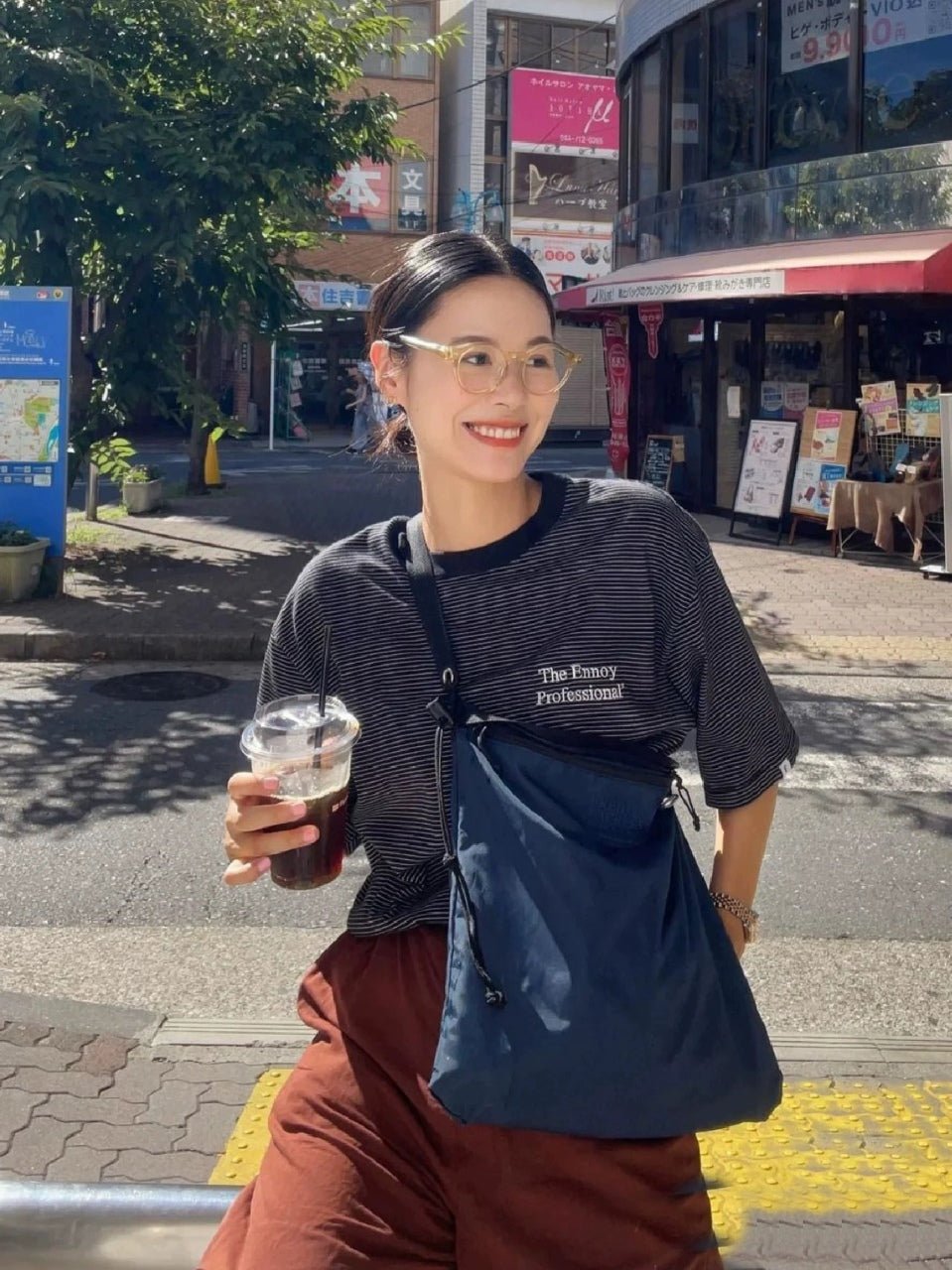 Ennoy S/S Border Tee - HLY & CHOCCICO