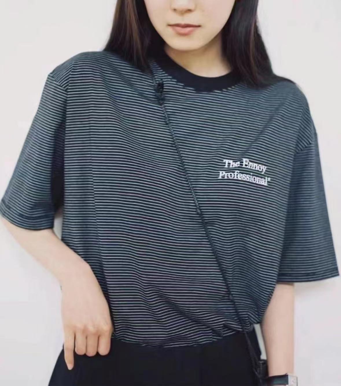 Ennoy S/S Border Tee - HLY & CHOCCICO