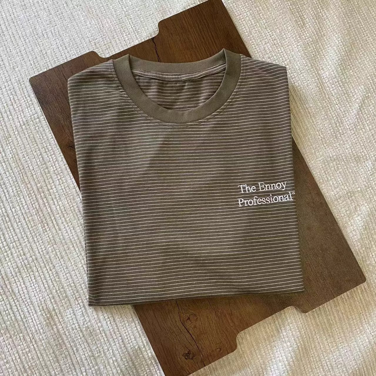 Ennoy S/S Border Tee - HLY & CHOCCICO