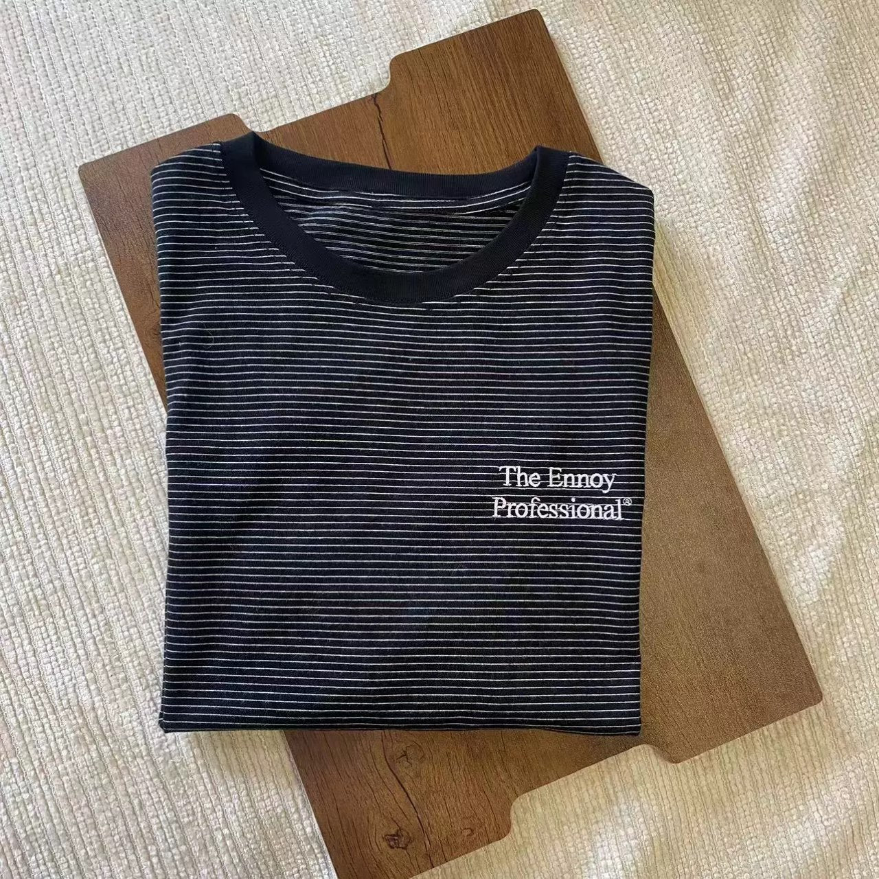 Ennoy S/S Border Tee - HLY & CHOCCICO