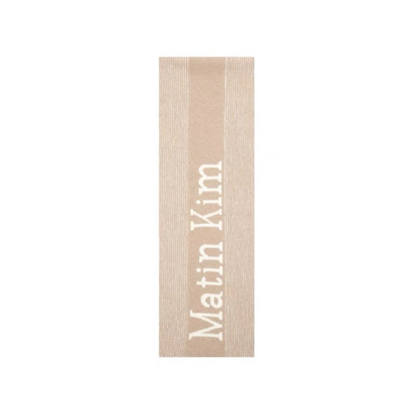 MATIN KIM STRIPE MUFFLER