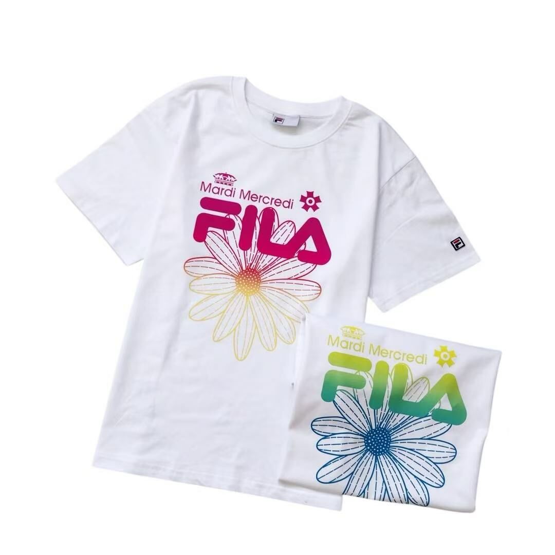 FILA x MARDI Kids Tee - HLY & CHOCCICO