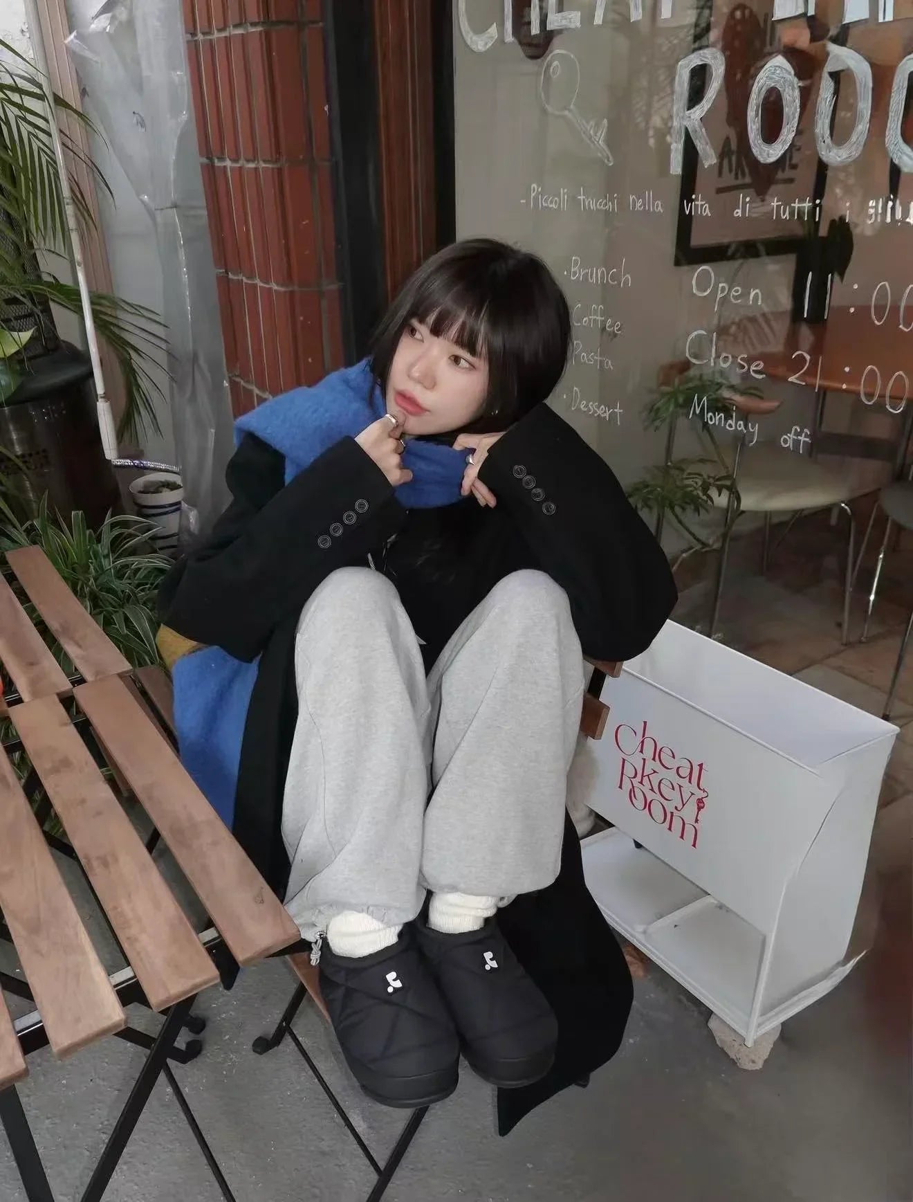韓國直送Fila X R & R Puffer Low - HLY & CHOCCICO