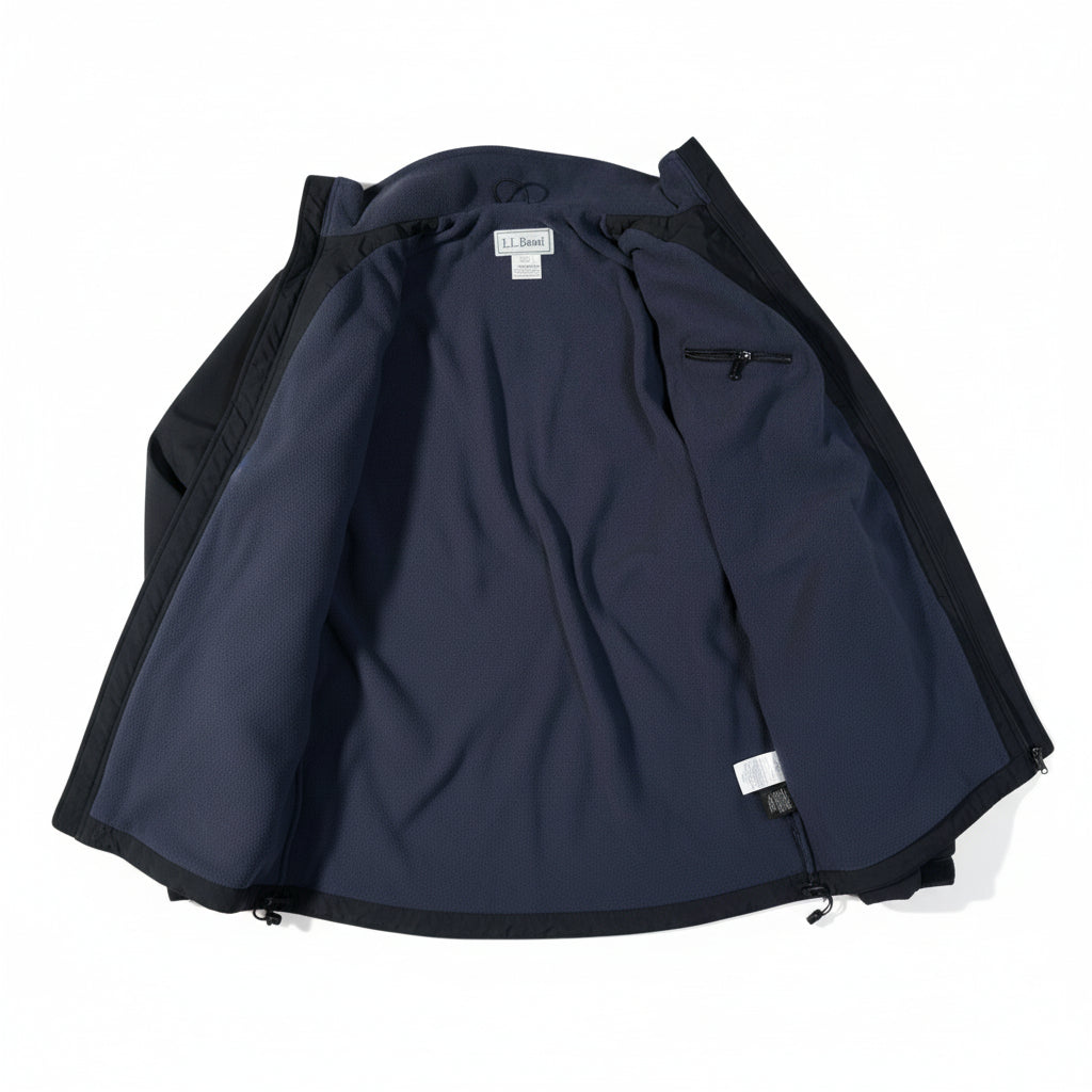 L.L Bean Ravel Microfleece Lined Jacket - HLY & CHOCCICO