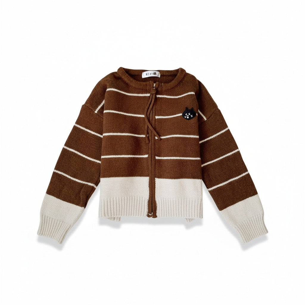 Ne-net NYA Striped Cardigan