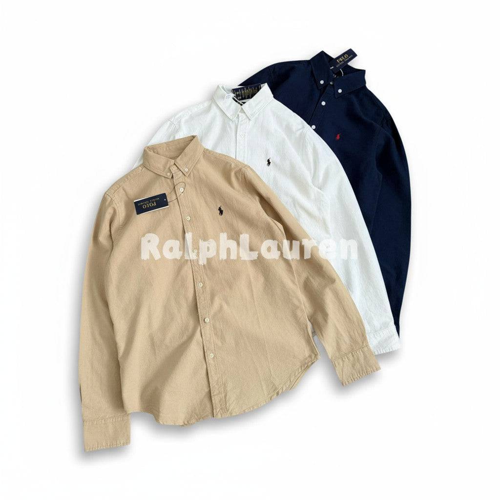 RL Oxford Cotton Shirt - HLY & CHOCCICO
