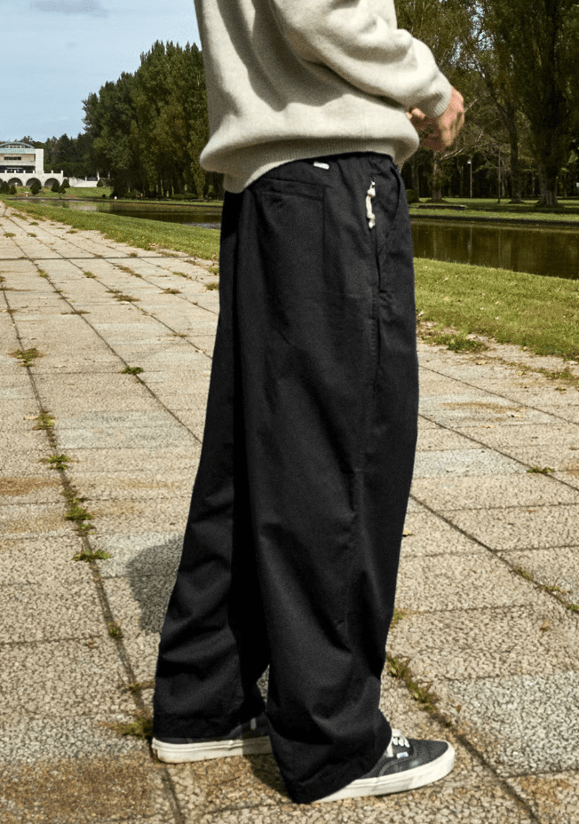 韓國直送Fluke Bandana Hidden Pocket Wide Chino Pants - HLY & CHOCCICO