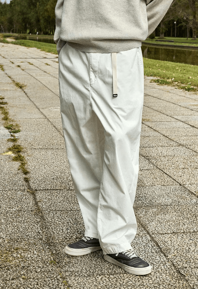 韓國直送Fluke Bandana Hidden Pocket Wide Chino Pants - HLY & CHOCCICO