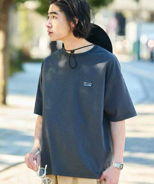 日本直送 FREAK'S STORE STORATECH Big Silhouette One Point Logo Crew Neck T-Shirt - HLY & CHOCCICO