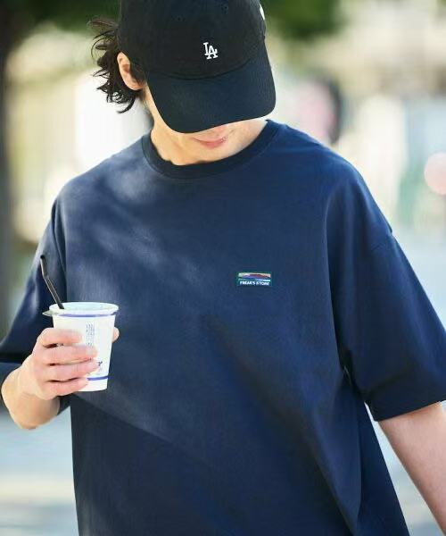 日本直送 FREAK'S STORE STORATECH Big Silhouette One Point Logo Crew Neck T-Shirt - HLY & CHOCCICO