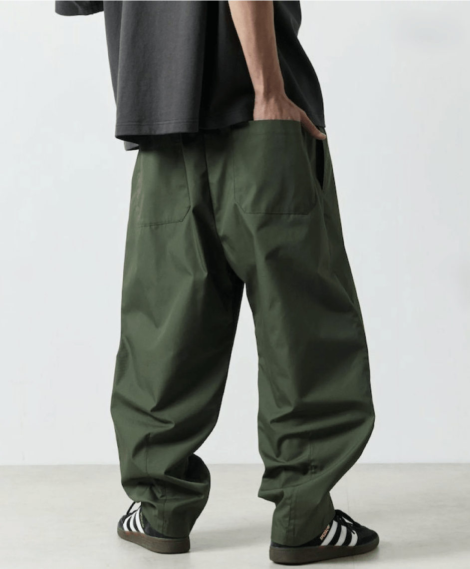 日本直送FREAK'S STORE Wide Silhouette Ankle Tuck Chef Pants HLY & CHOCCICO