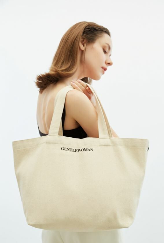 Gentlewoman Canvas Tote Bag⭐ 要紙袋請備註📝 - HLY & CHOCCICO
