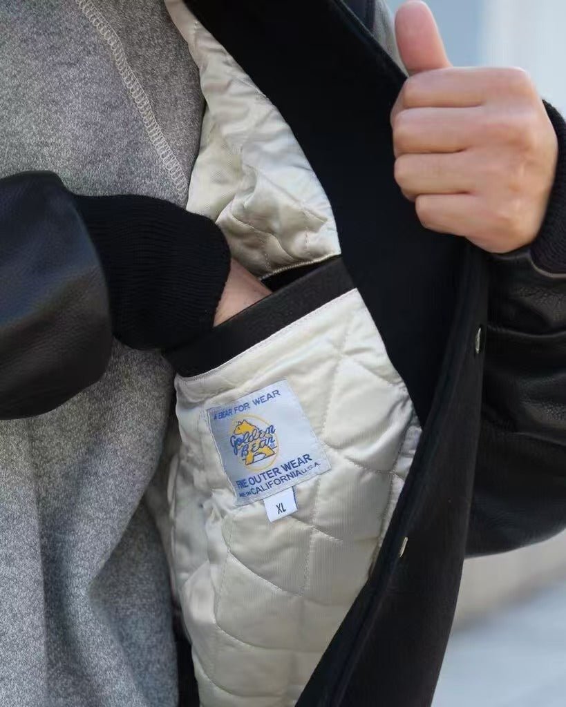 GOLDEN BEAR SPORTSWEAR JACKET - HLY & CHOCCICO