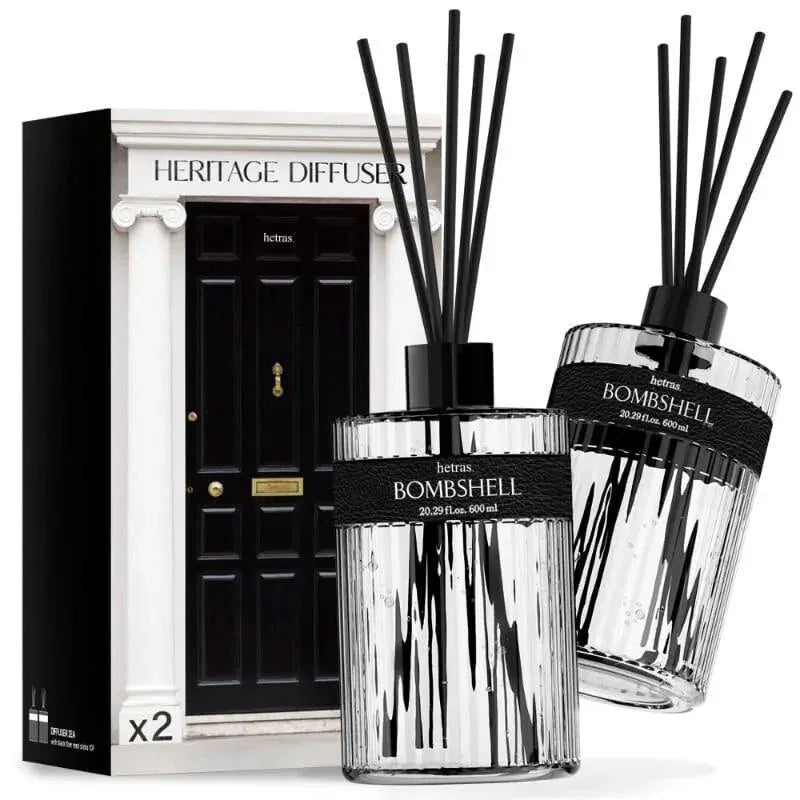 【 Hetras Heritage Perfume Diffuser 】 600ml x2 - HLY & CHOCCICO