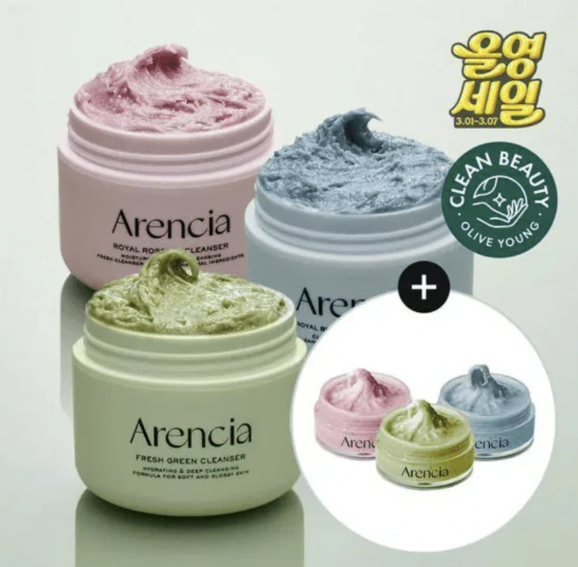 🌸 Arencia Cleanser Set 120g +15g Cleanser🌸 - HLY & CHOCCICO