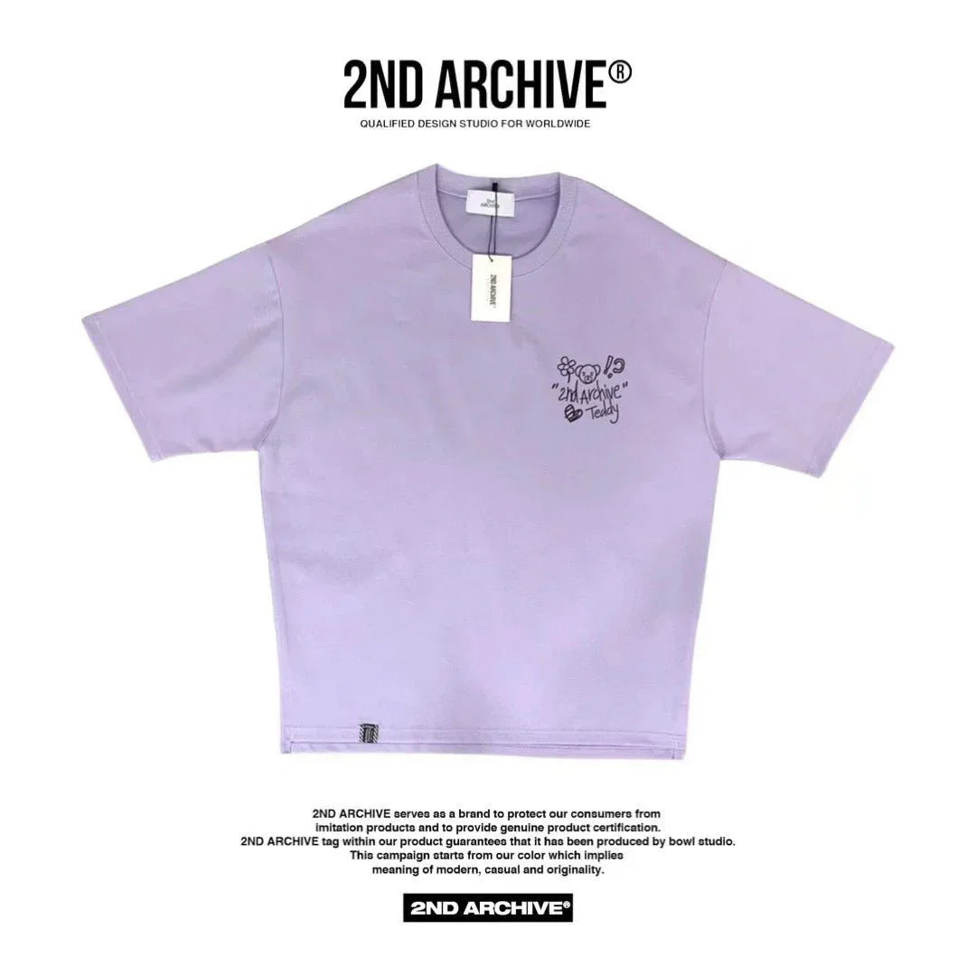 韓國直送🇰🇷 2ND ARCHIVE Art Bear Tee - 4 Color - HLY & CHOCCICO