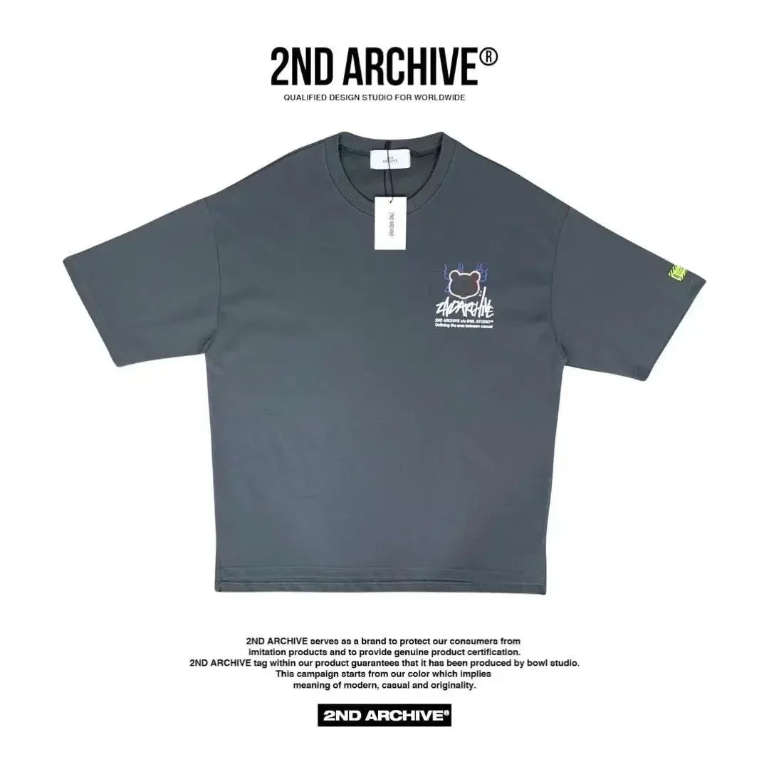 韓國直送🇰🇷 2ND ARCHIVE Balloon Scotch Rabbit Tee- 4 Color - HLY & CHOCCICO