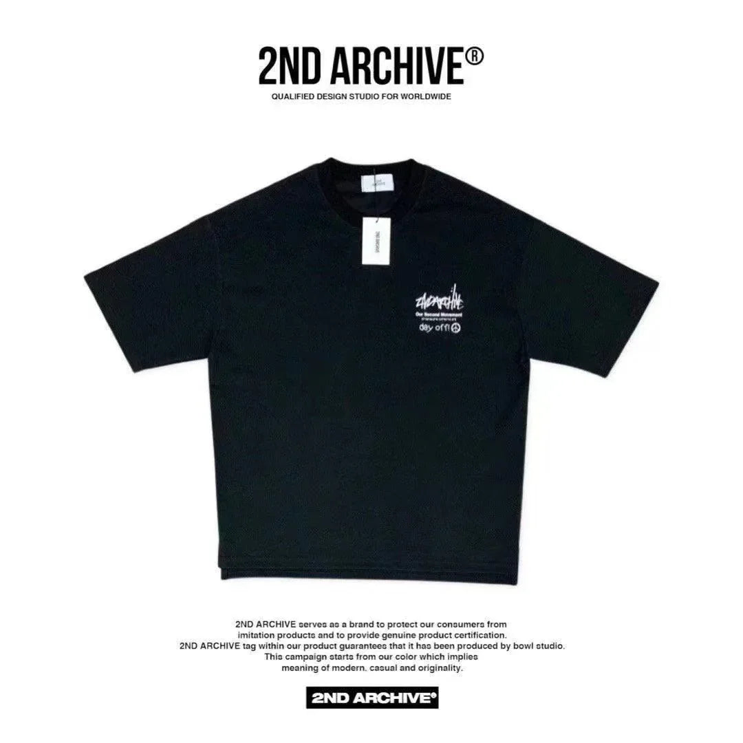 韓國直送🇰🇷 2ND ARCHIVE Foam Circle logo Tee- 4 Color - HLY & CHOCCICO