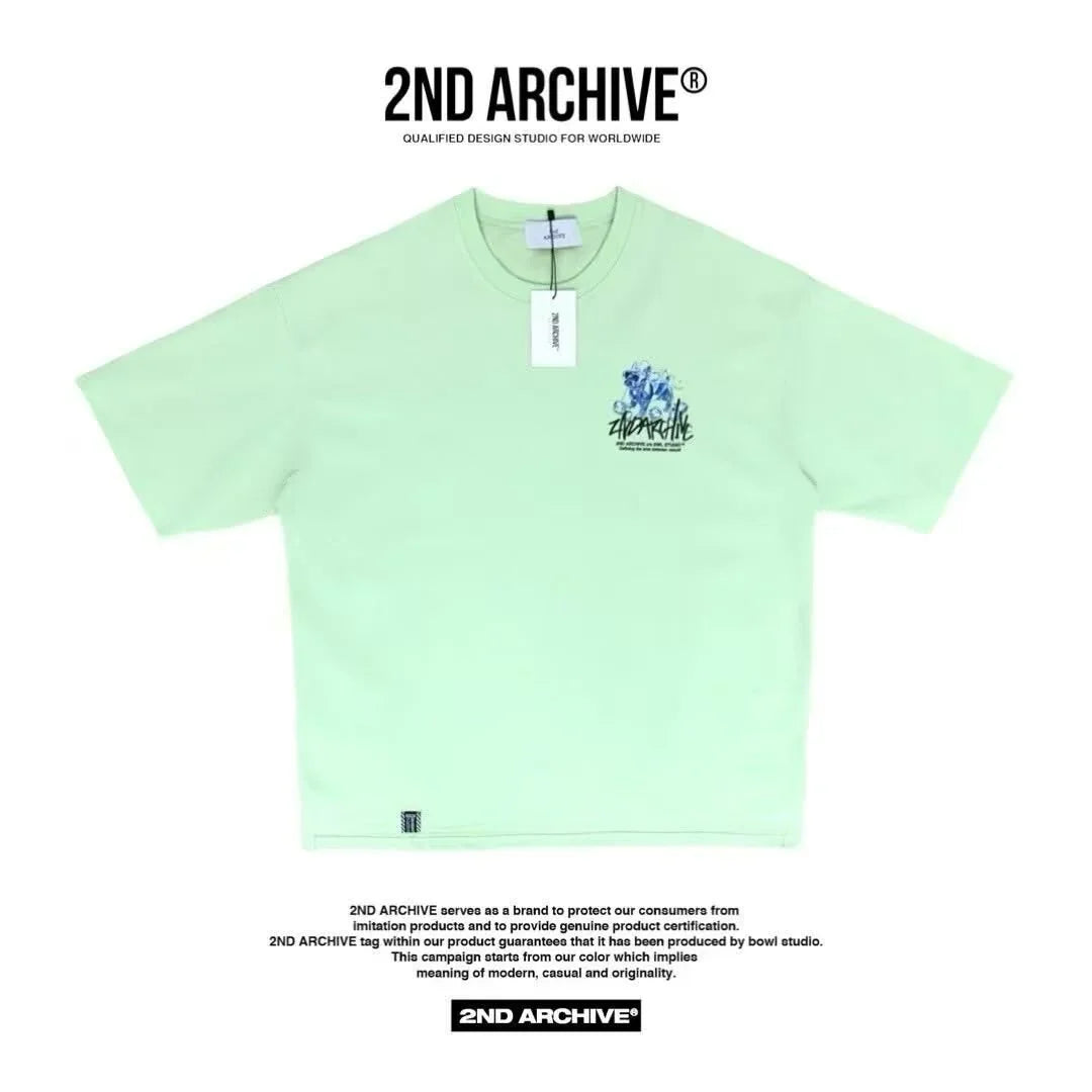 韓國直送 2ND ARCHIVE Ice bulldogr T-shirt - 4 Color - HLY & CHOCCICO