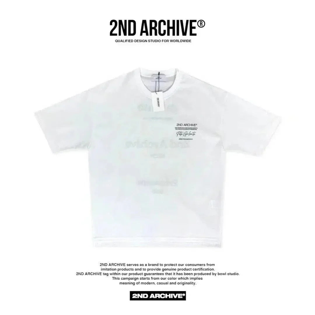 韓國直送🇰🇷 2ND ARCHIVE Statue 3D embroidery T-shirt- 3 Color - HLY & CHOCCICO