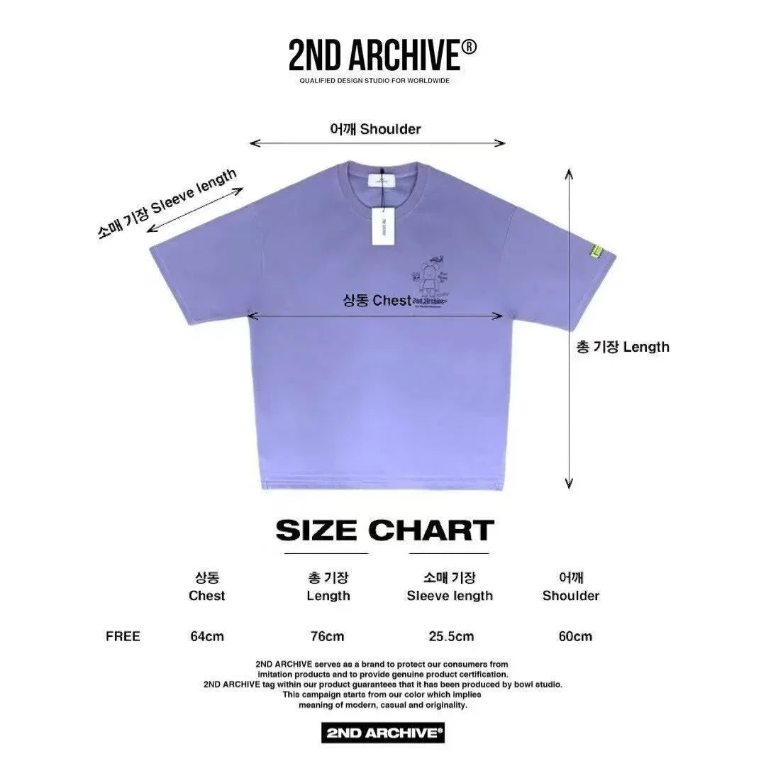 韓國直送 2ND ARCHIVE Thunderbrick Scotch Tee - HLY & CHOCCICO