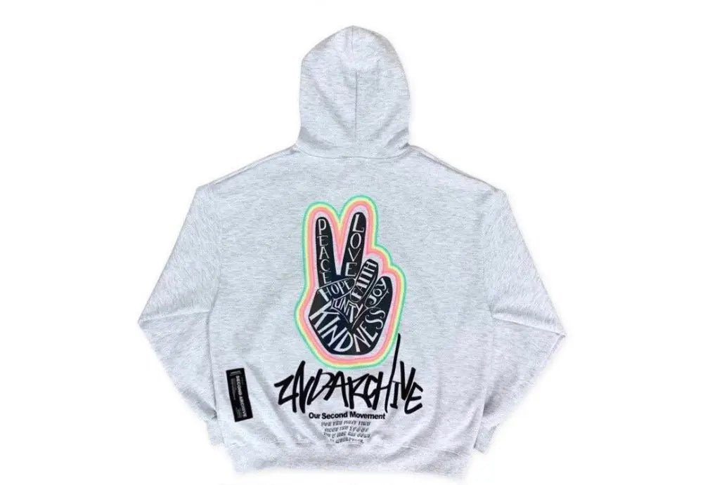 韓國直送🇰🇷 2ND ARCHIVE V Finger Hoodie - HLY & CHOCCICO