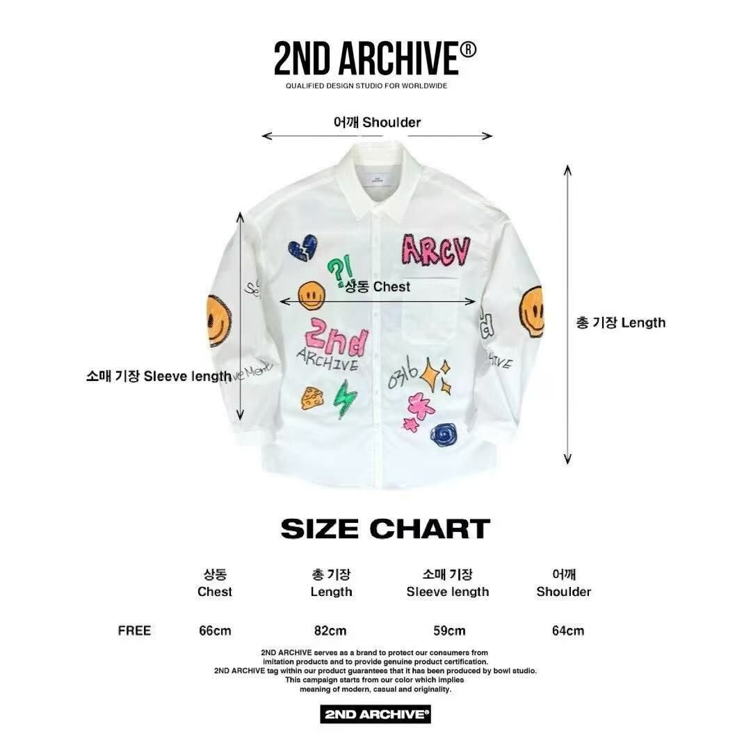 韓國直送 2ND ARCHIVE Crayon Beanie Cat Shirt - HLY & CHOCCICO