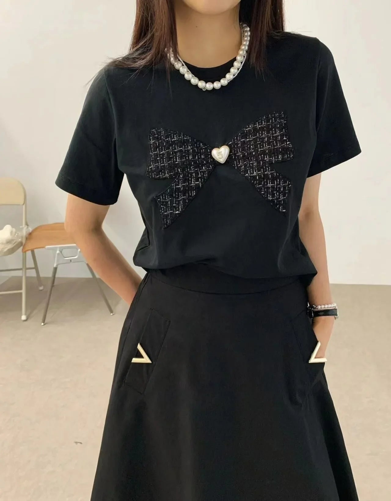 韓國直送 Butterfly Logo Top -4 Color - HLY & CHOCCICO