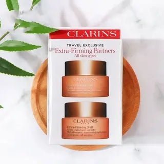 Clarins 嬌韻詩 煥顏緊緻日夜霜保養套組 日霜50ml➕晚霜50ml (免稅貨) HLY & CHOCCICO