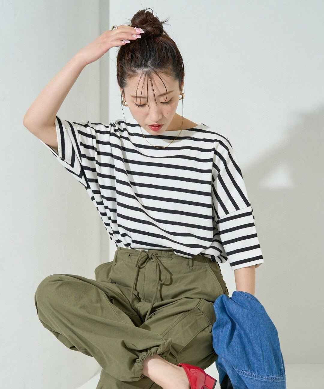 🌟 FRE Striped Breeze Top 🌟