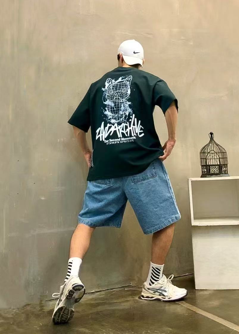 🇰🇷韓國直送🇰🇷 2ND ARCHIVE Water Line Buldog Tee HLY & CHOCCICO