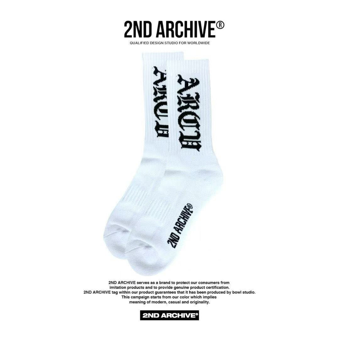 韓國直送🇰🇷 2ND ARCHIVE Logo Socks (一套2款) HLY & CHOCCICO