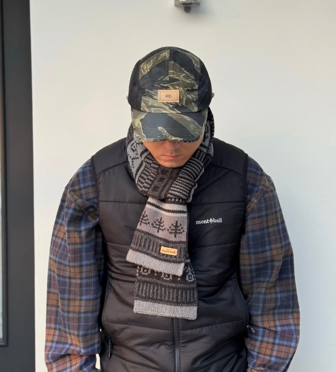 日本Mont-Bell Knit Higland Muffler Forest - HLY & CHOCCICO