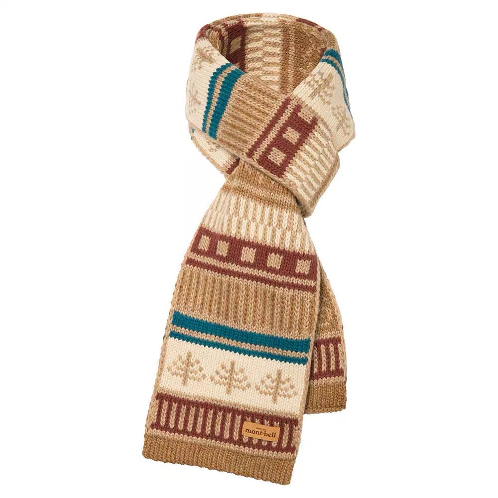 日本Mont-Bell Knit Higland Muffler Forest - HLY & CHOCCICO