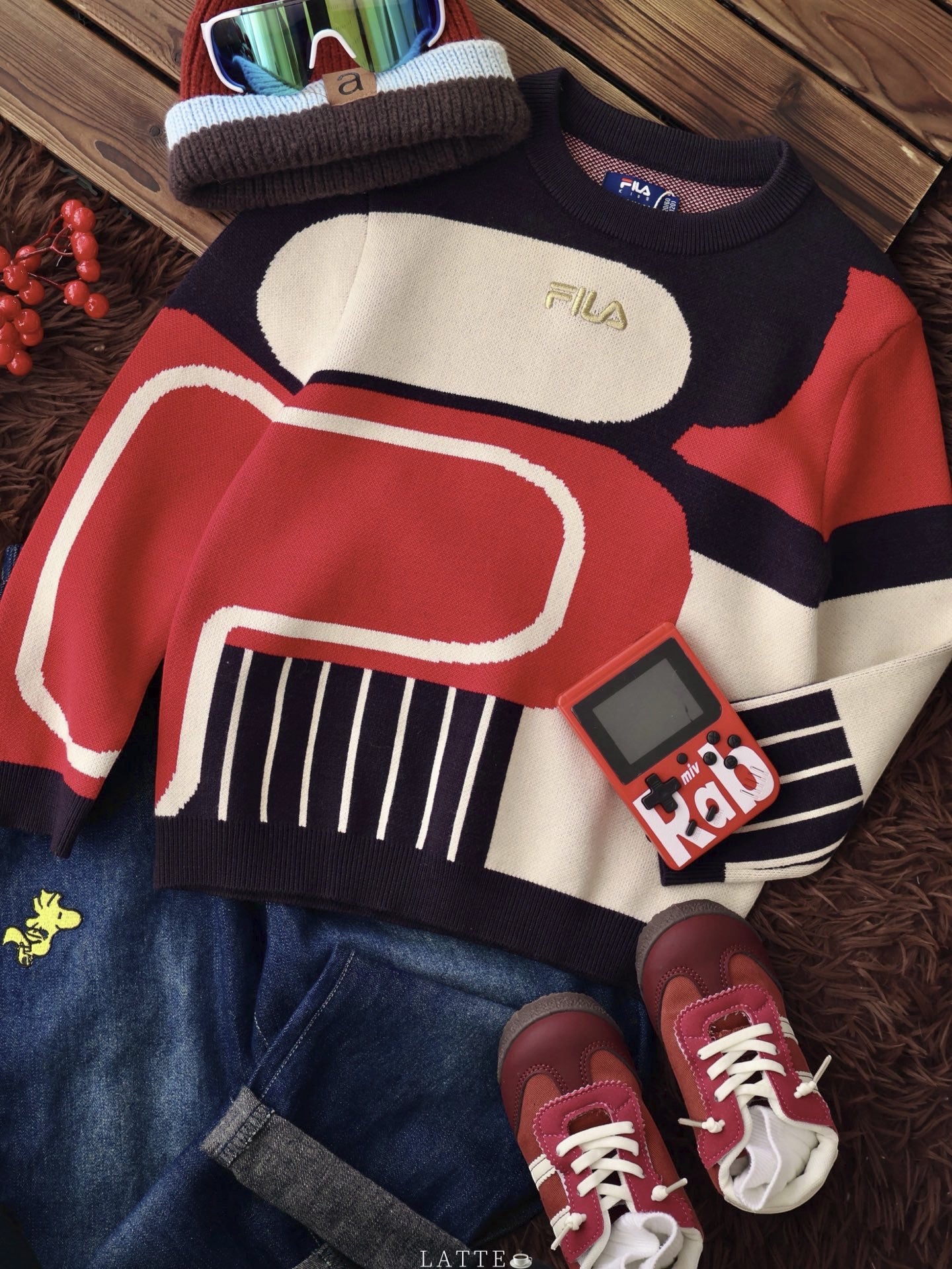 Fila Retro Color-Block Sweater - HLY & CHOCCICO