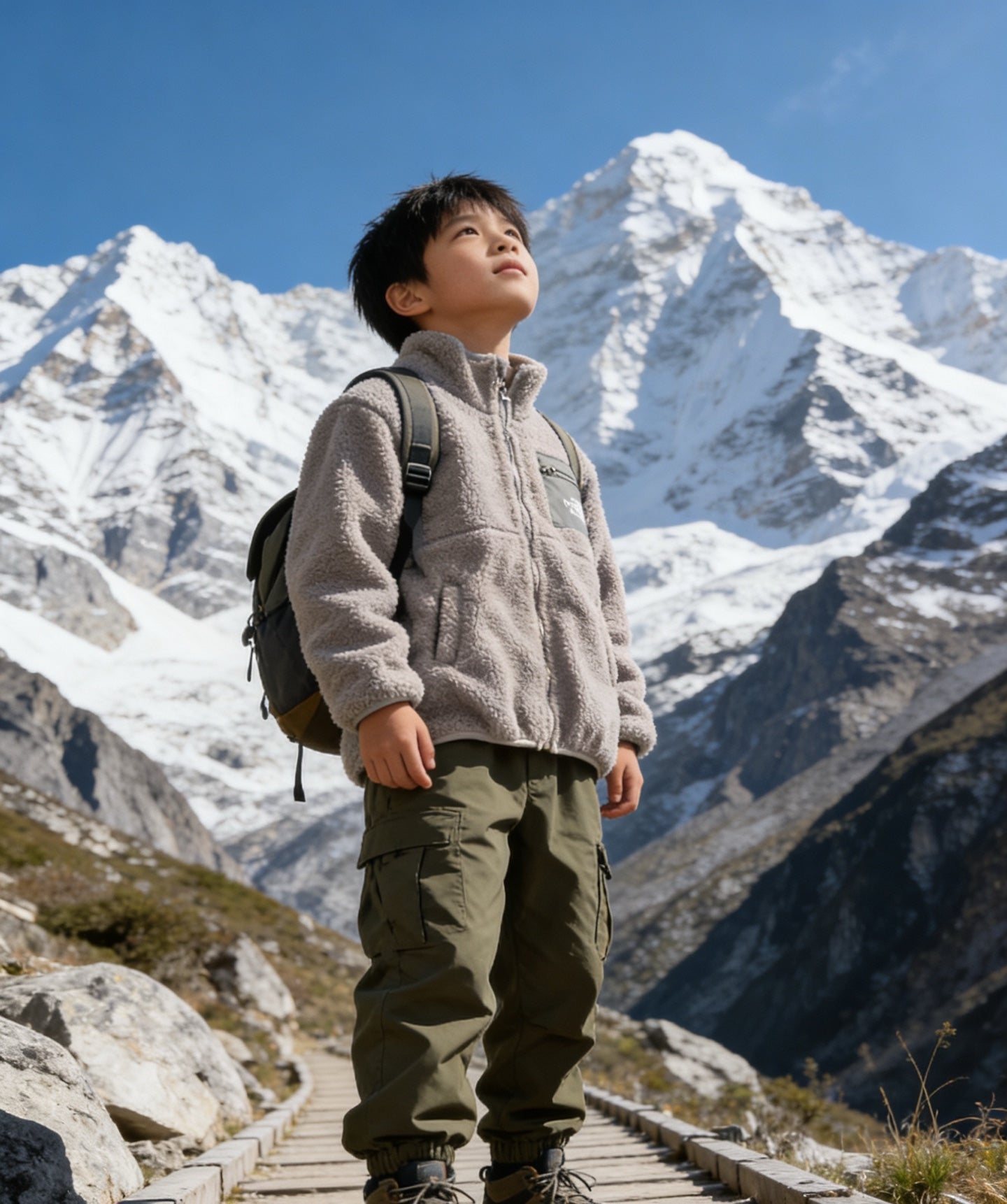 TNF Kids Shearling Coat - HLY & CHOCCICO