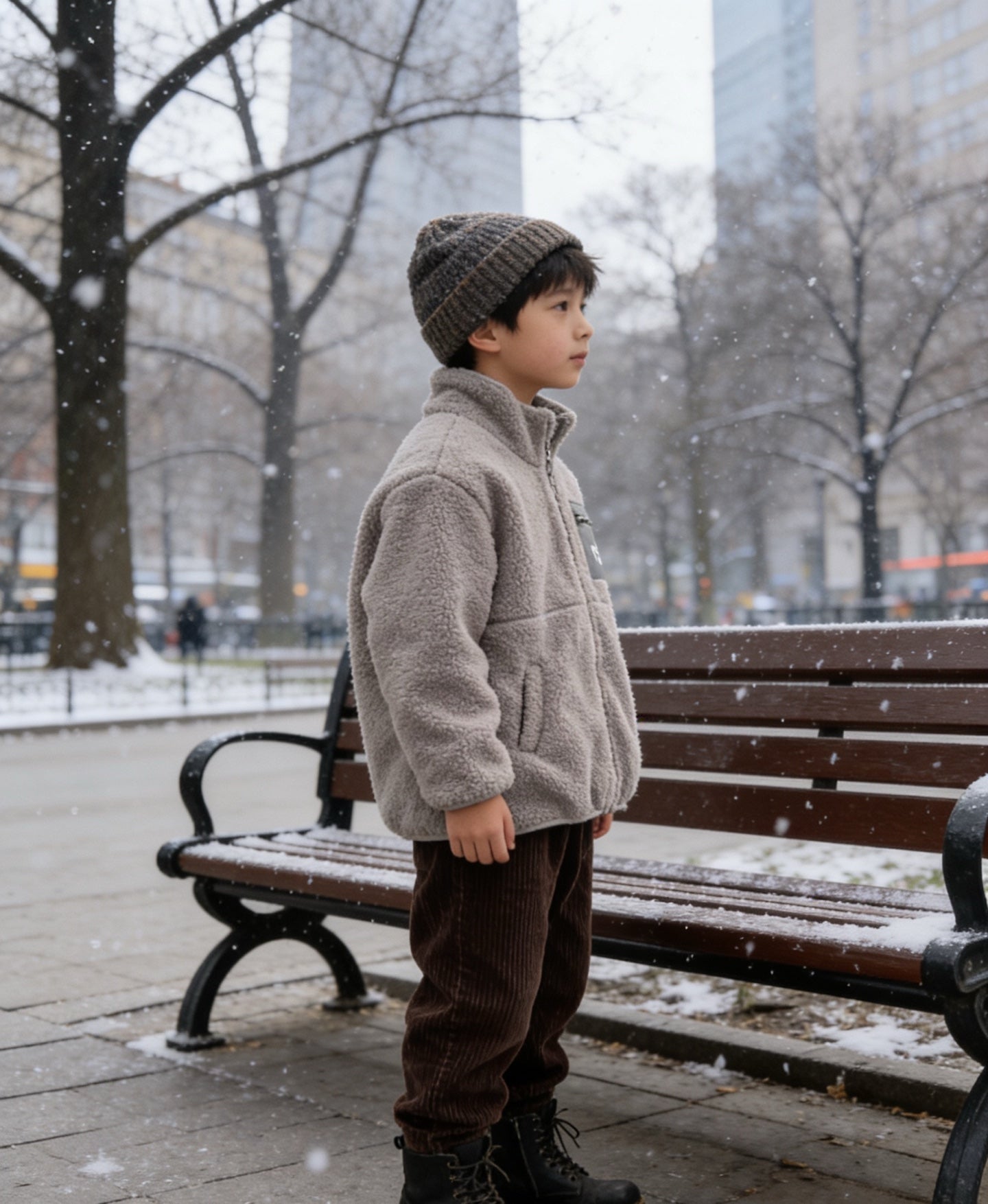 TNF Kids Shearling Coat - HLY & CHOCCICO