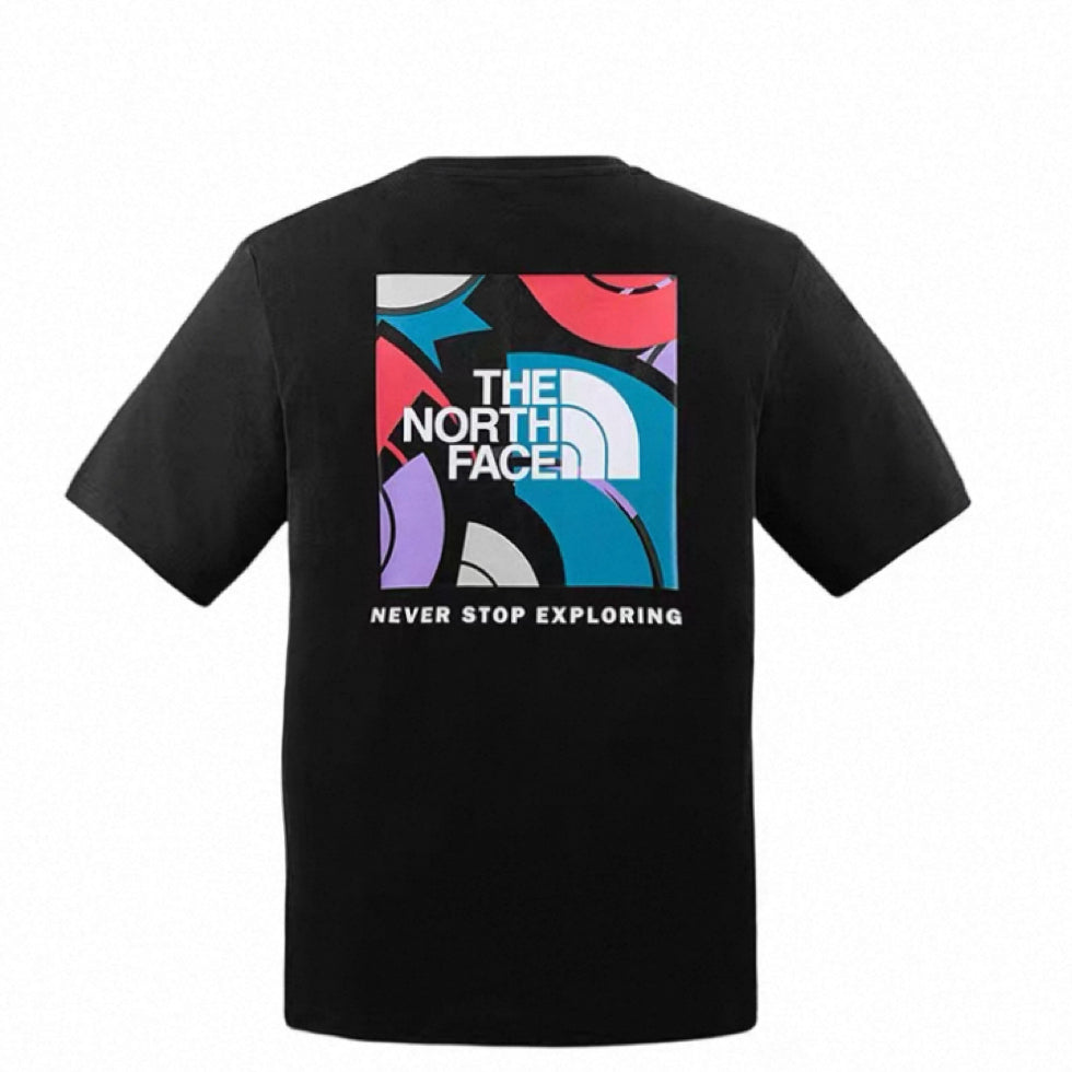 TNF Relaxed Puzzle Box Logo Tee - HLY & CHOCCICO