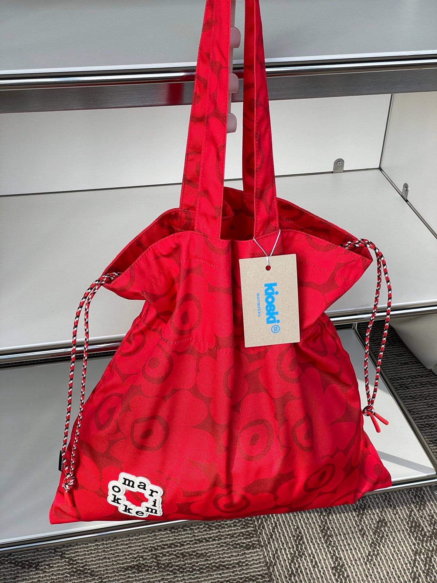 🌸Marimekko Metka Mini Unikko Tote Bag