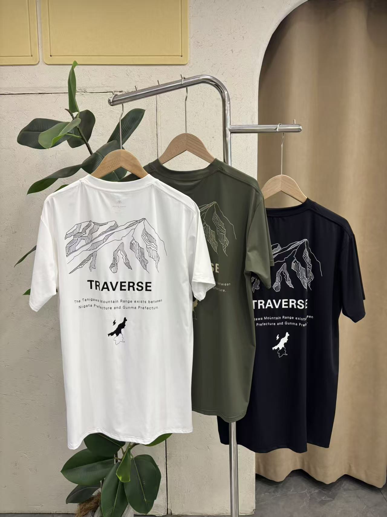 Snow Peak x Tonedtrout Quick Drying Tee