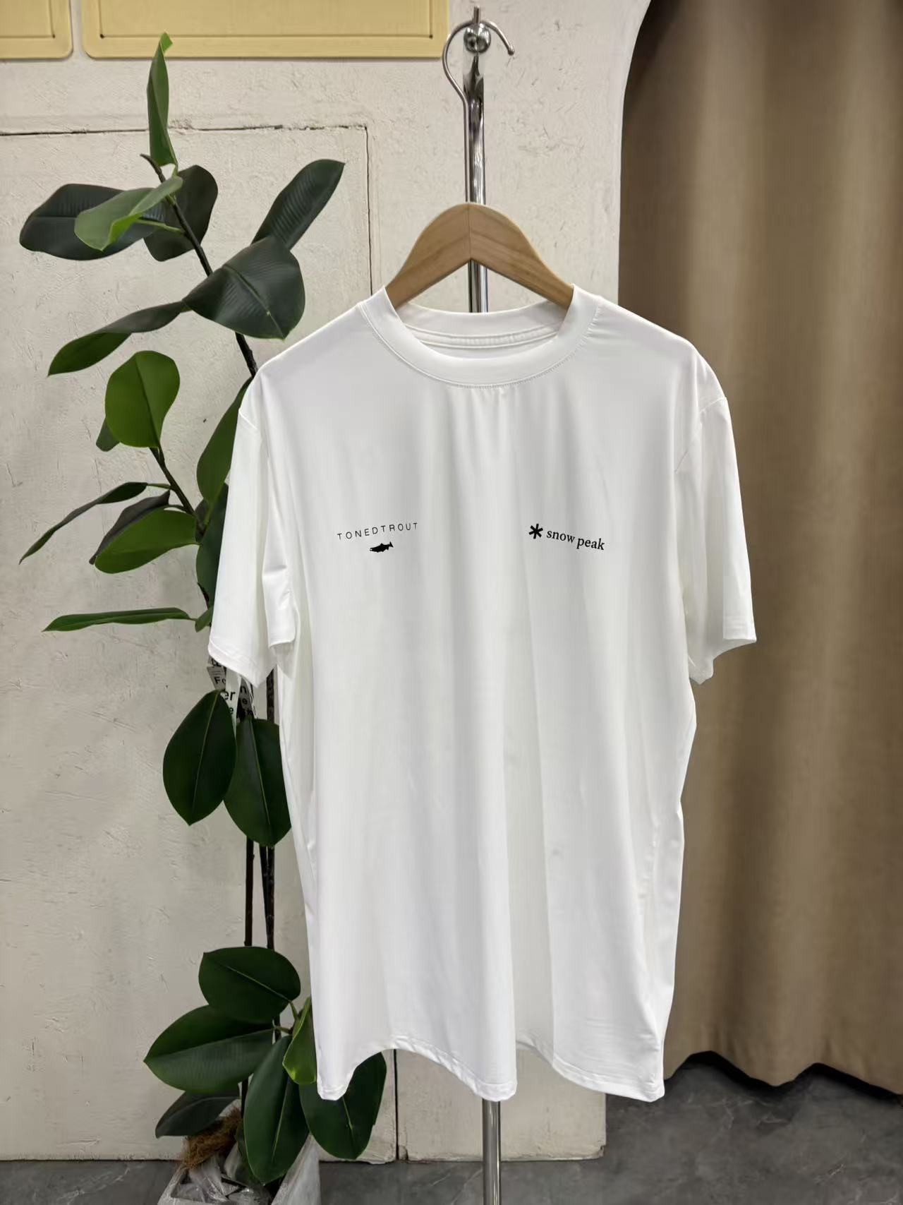 Snow Peak x Tonedtrout Quick Drying Tee