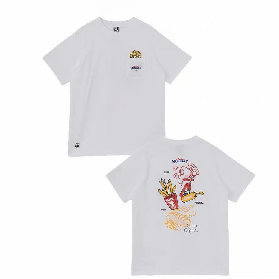 Chums Anti -Bug Fast Food Pocket Tee