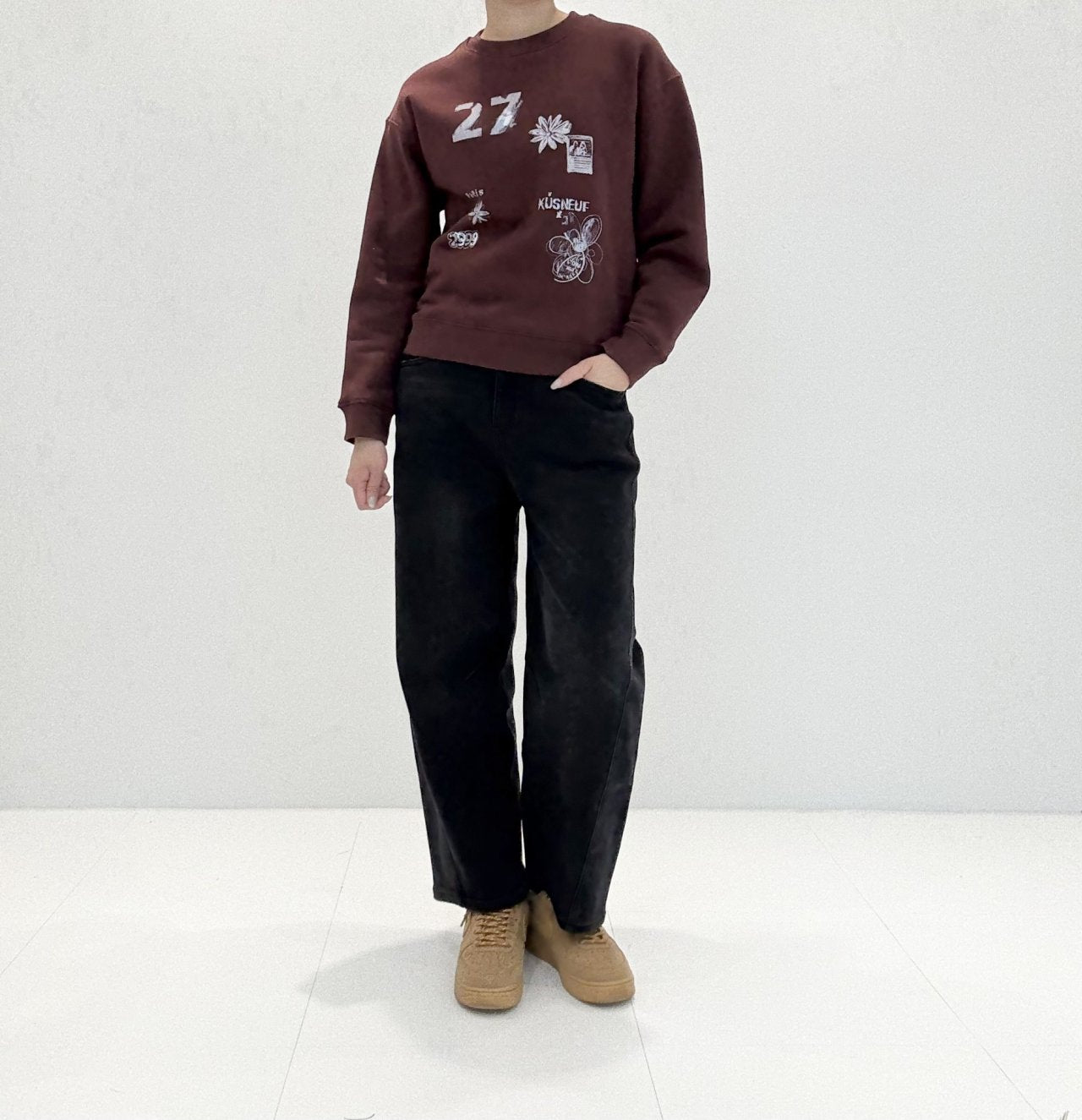 韓國直送 Forinechetti Sweatshirt - HLY & CHOCCICO