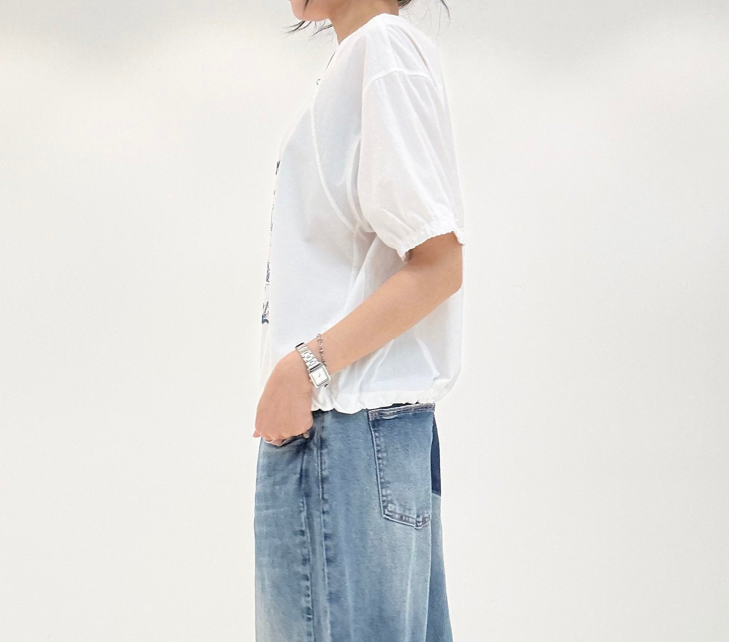 韓國直送Meet Drawstring Tee