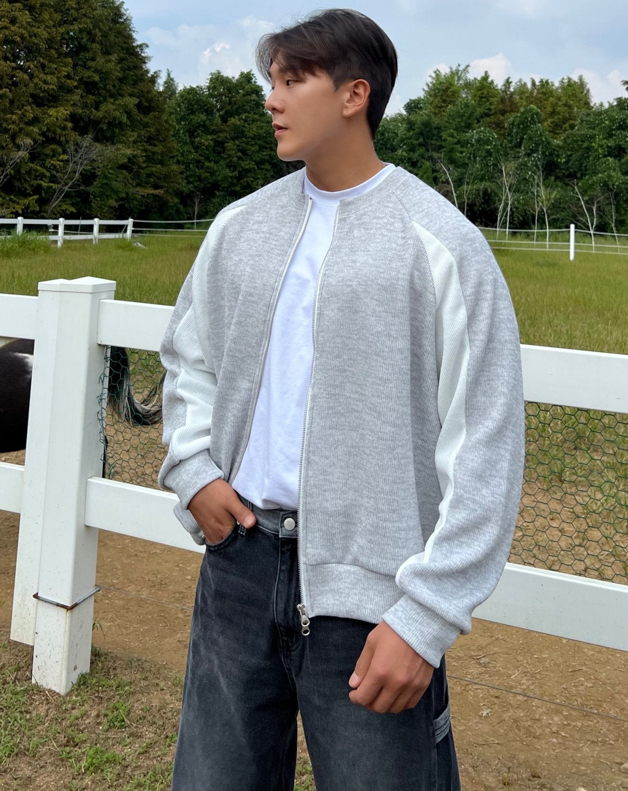 韓國直送 PLUS 82 HIYA Viva Round Cardigan - HLY & CHOCCICO